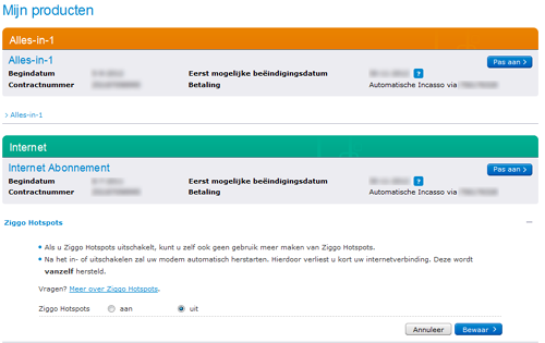 hotspots ziggo